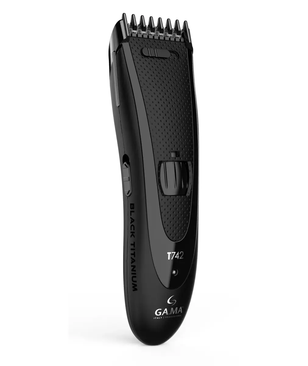 Машинка для стрижки GA.MA Set Black Titanium T744 Photo 6