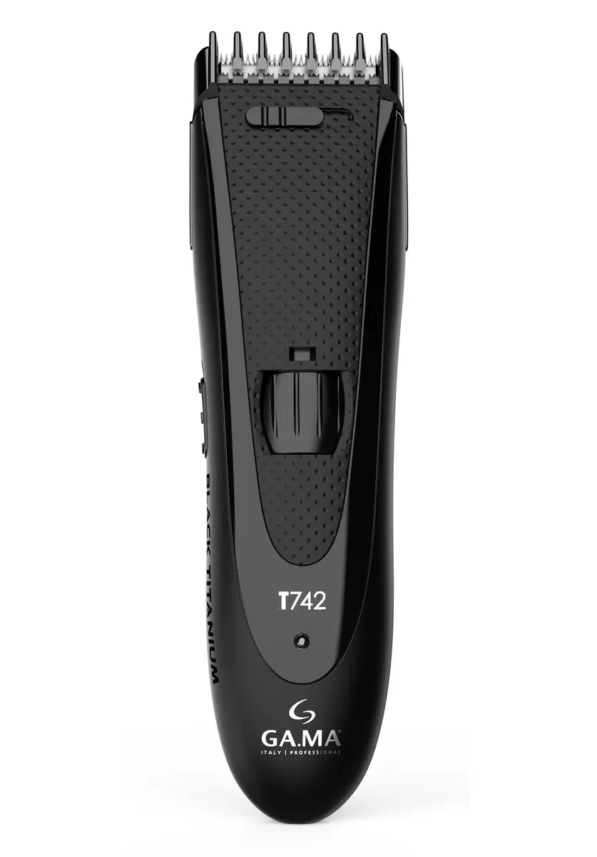 Машинка для стрижки GA.MA Set Black Titanium T744 Photo 7