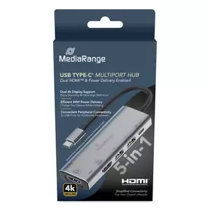 Интерфейсный хаб USB Type-C MediaRange MRCS511