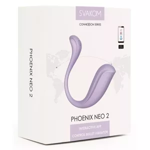 Вибратор Svakom Silicone Pastel Lilac — перезаряжаемый влагозащитный с двумя моторами для стимуляции G-точки и клитора, 11 режимов, силикон, Ø макс 3,4 см