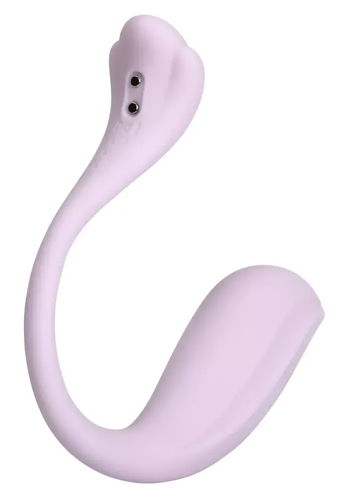 Вибратор Svakom Silicone Pastel Lilac — перезаряжаемый с двумя моторами Photo 3