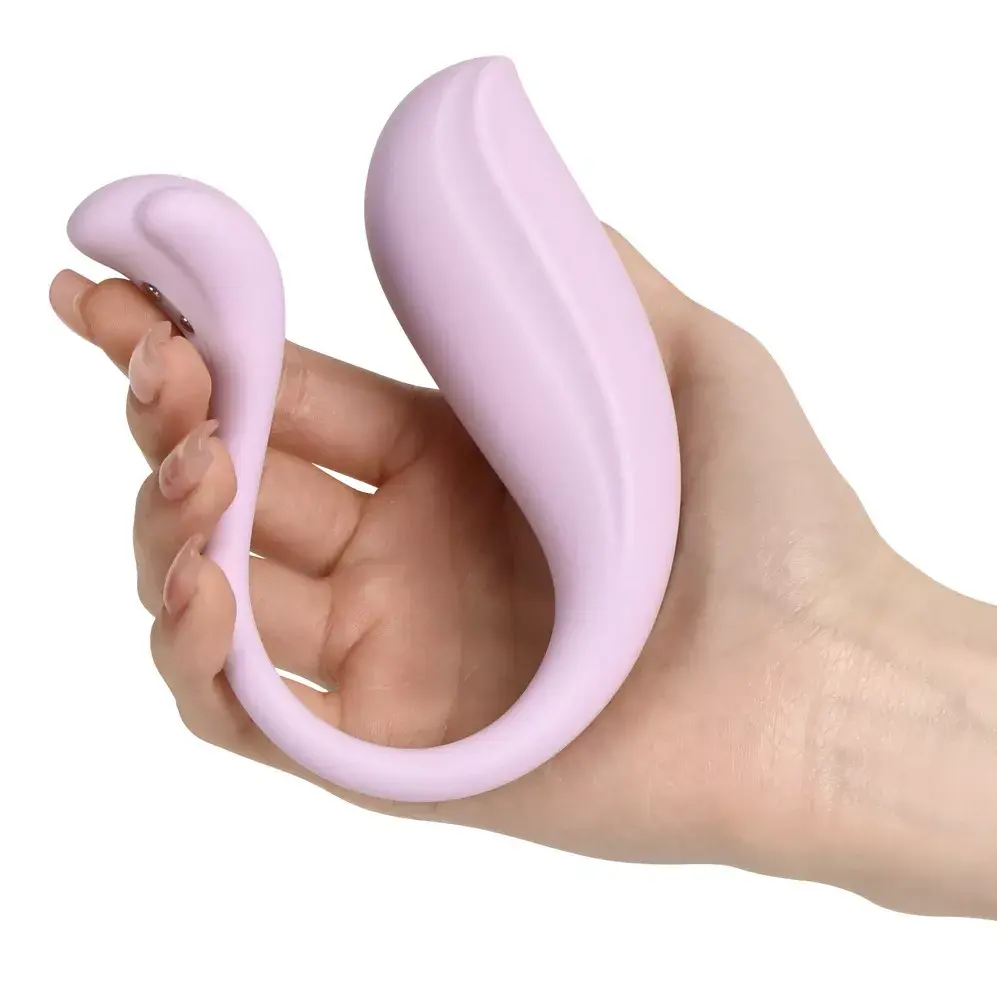 Вибратор Svakom Silicone Pastel Lilac — перезаряжаемый с двумя моторами Photo 6
