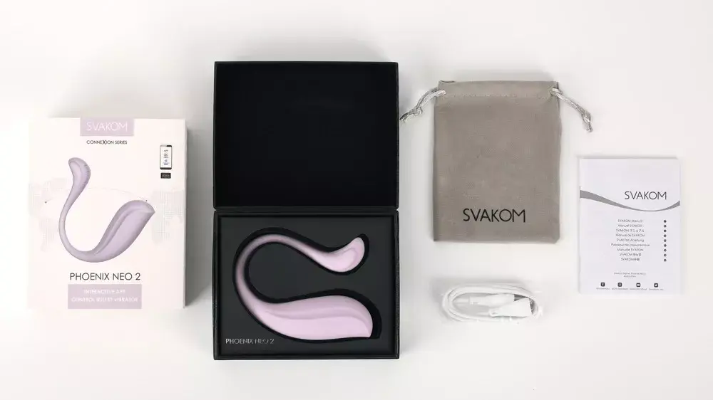 Вибратор Svakom Silicone Pastel Lilac — перезаряжаемый с двумя моторами Photo 9