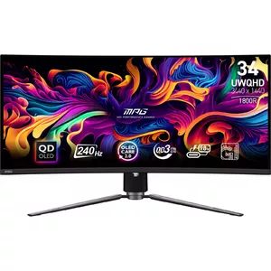 Монитор MSI MPG 341CQPX QD-OLED 34" QD-OLED 3440 x 1440