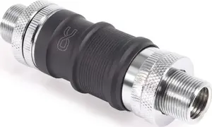 Alphacool Quick Disconnect Set BLH1A IG-IG with Schott fitting – quick-release coupler pair for G½/G1/4 fittings