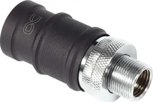 Alphacool ES Quick Release BLH1A sieviešu ar integrētu caurplūdes fitingu