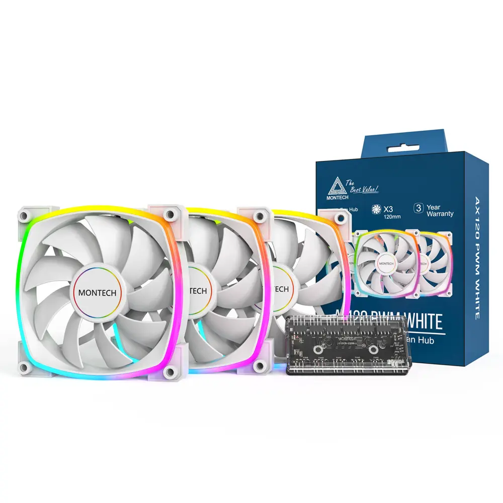 Ventilators Montech AX120 PWM 12 cm