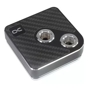 Водоблок Alphacool Core 1 Carbon Латунь Медь Никель Черный 72мм