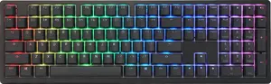 Wireless gaming keyboard Ducky Zero 6108 Classic Black with MX2A Speed-Silver switches