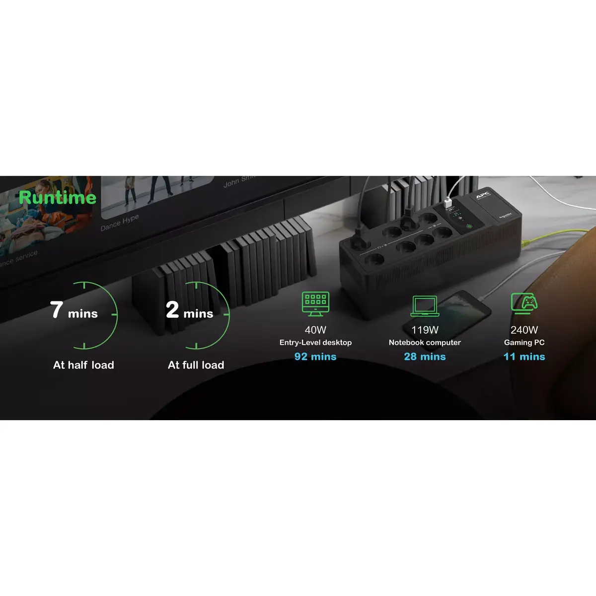 UPS APC Back-UPS 1050VA/600W Photo 8