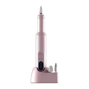 Electric nail drill Extralink EX.31993 wireless pink for manicure and pedicure