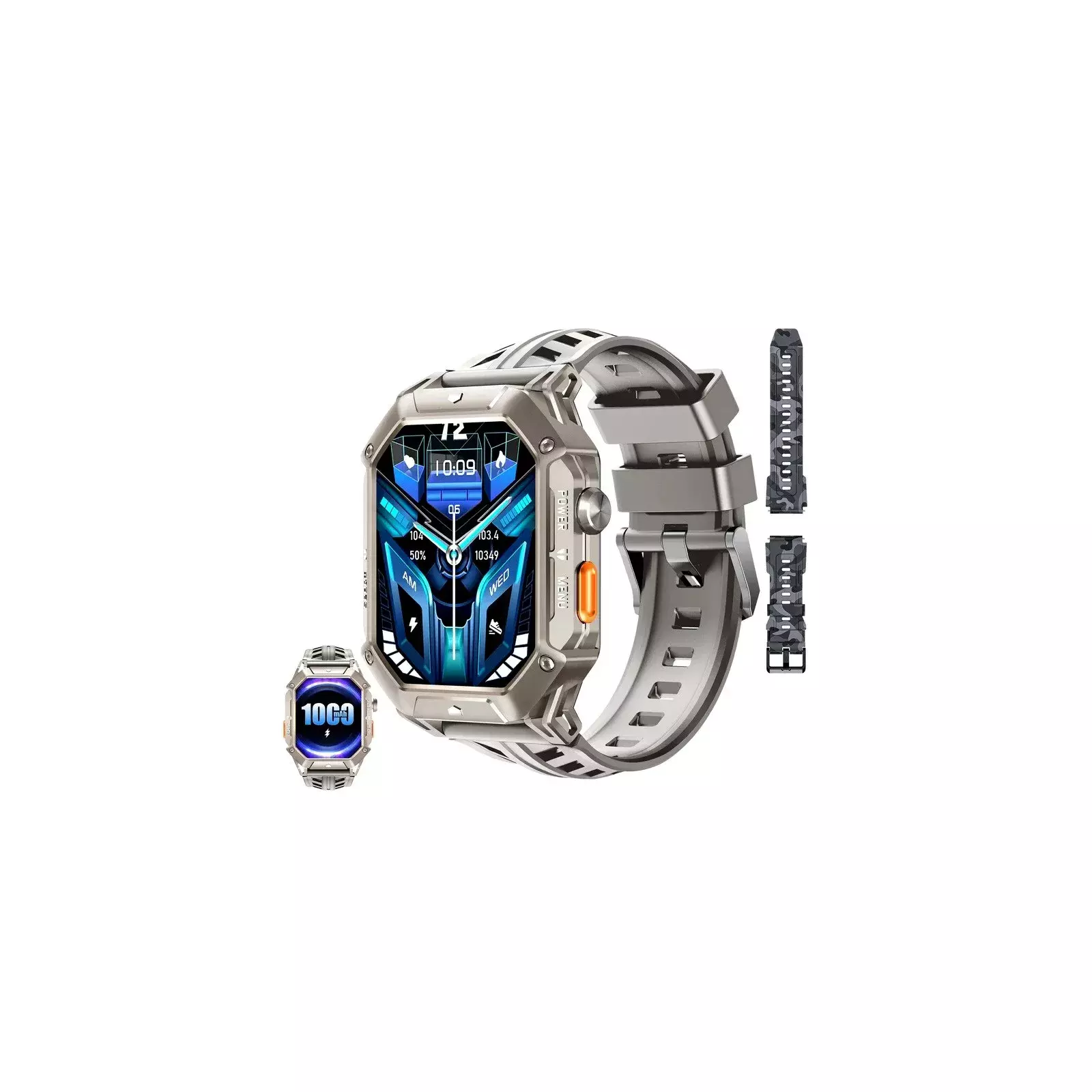 OUKITEL BT80 smartwatch (BT80-GY/OL) Grey BT80-GY/OL