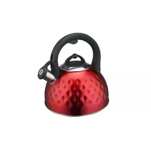 La Cuisinette MWK 001 RD Stainless Steel Whistling Kettle 3L