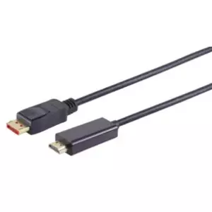 DisplayPort to HDMI cable brackton DP4-HD6-0100.B, 1.0 m, black