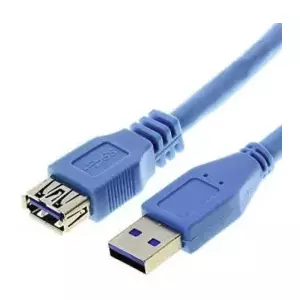 USB-A to Micro-B data cable brackton US3-VEB-0300.U — 3 m, blue