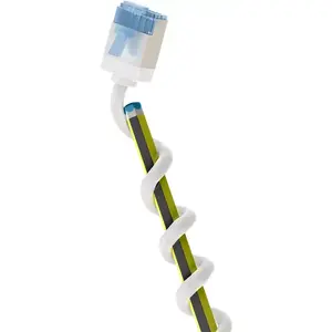 Networking Cable Goobay 74336 RJ-45 Cat6a 2 m White