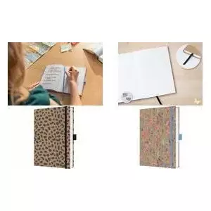 Hardcover notebook Sigel JOLIE Pure Wildflowers A5, lined, 192 pages