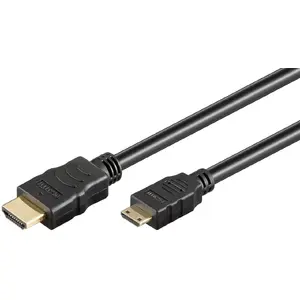 Goobay HDMI Cable 1.5m Type A Male to Type C Male 18 Gbit/s Black