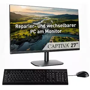 Все-в-одном тонкий клиент CAPTIVA Power Starter I84-874 Intel Core Ultra 5 16ГБ 500ГБ Intel Arc Windows 10 Pro