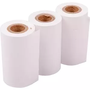 Thermal paper rolls HiSmart HS083403 30 mm core x 52 mm width, pack of 3