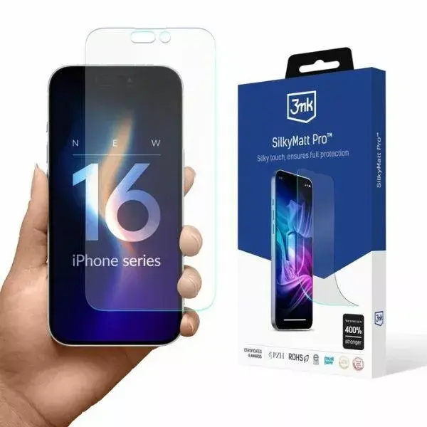 3MK Silky Matt Pro aizsargplēve iPhone 16 Pro Max Photo 4