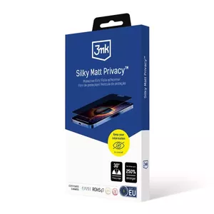 3MK Silky Matt Privacy matēta ekrāna aizsargplēve Apple iPhone 16 Pro Max Siltuma izturība Uzturība pret triecieniem