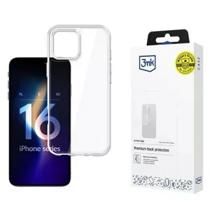 Protective Armor Case 3MK for Apple iPhone 16 Pro Max — transparent