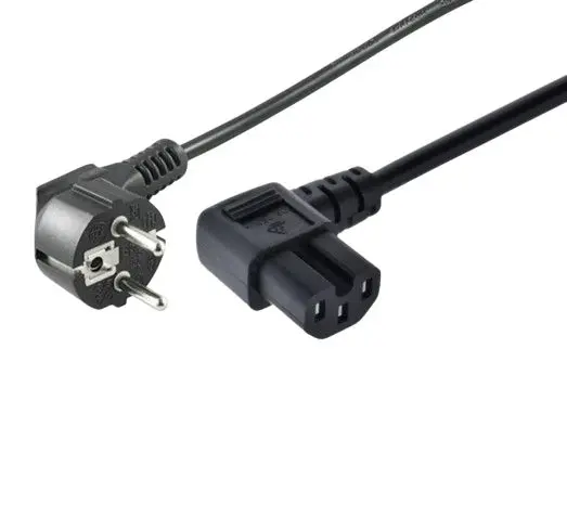 Strāvas kabelis Microconnect MC-JT008/HT3W-H05VV-F-2.0 Melns