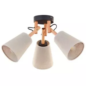 Griestu lampa TK_LIGHTING VAIO NATURE 3 (modelis 574) virsmas montāžas, 3 spuldzes