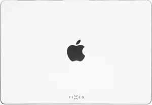 Laptop hard shell case FIXED Pure for Apple MacBook Pro 16.2" (2021/2023) transparent