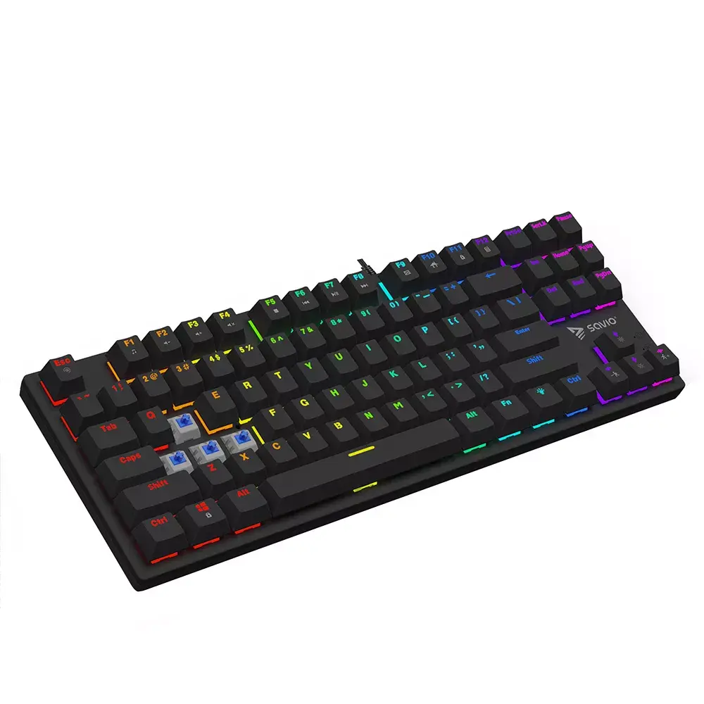 SAVIO SAVGK-TEMPEST X2 BLUE механическая игровая клавиатура Photo 4