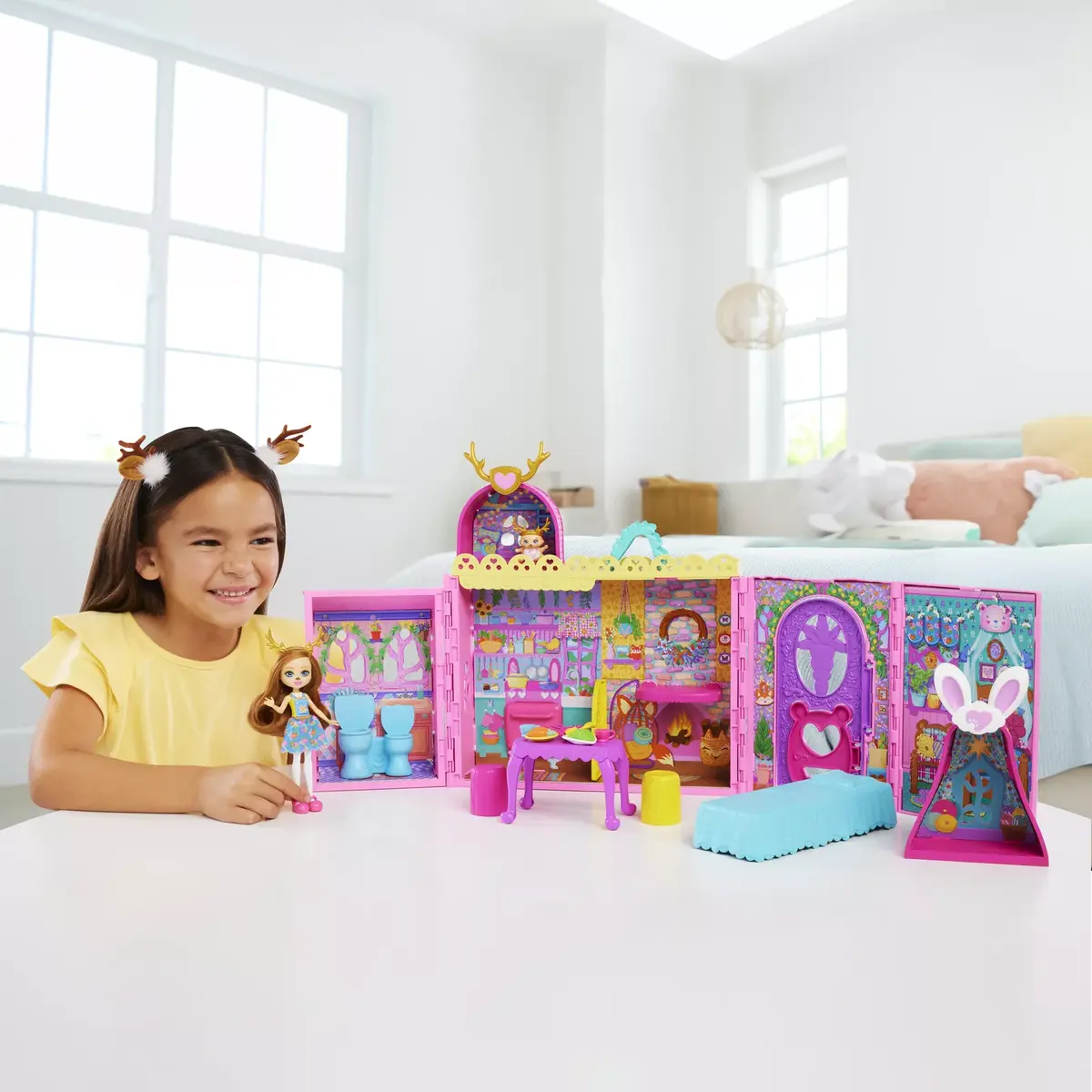 Māja Mattel Enchantimals FRIENDSHIP FUN HOUSE Playset Photo 7