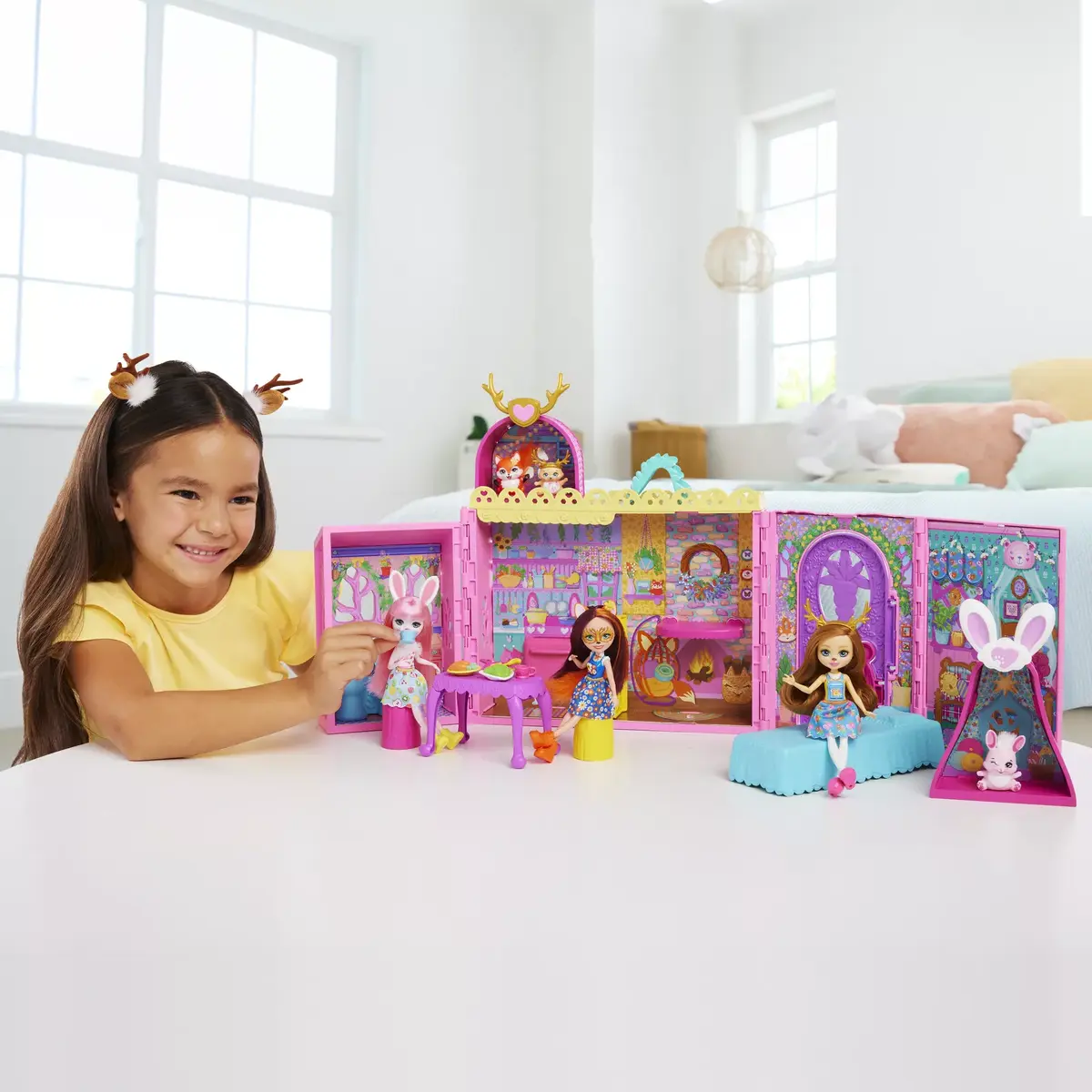Māja Mattel Enchantimals FRIENDSHIP FUN HOUSE Playset Photo 8