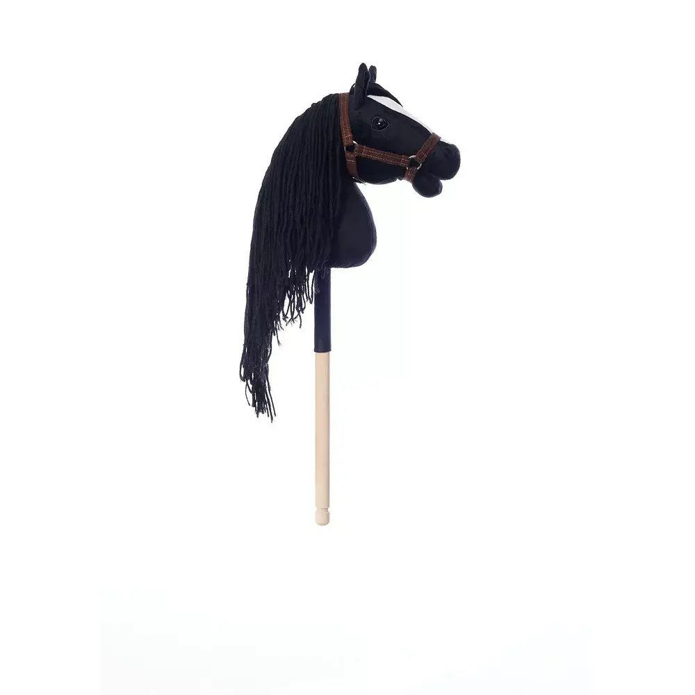 Tootiny HoppiHorse A4 mīkstā zirdziņa — melna Photo 6
