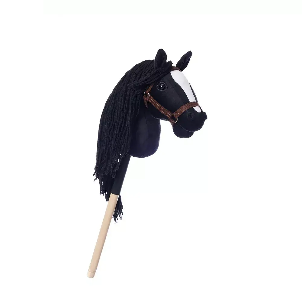 Tootiny HoppiHorse A4 mīkstā zirdziņa — melna Photo 7