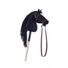 Tootiny HoppiHorse A4 mīkstā zirdziņa — melna Photo 9