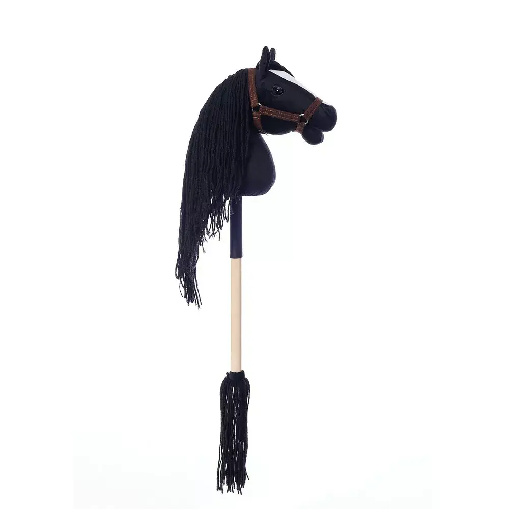 Tootiny HoppiHorse A4 mīkstā zirdziņa — melna Photo 10