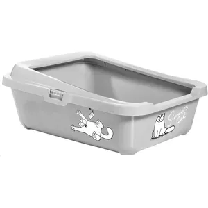 Litter Pan KARLIE SIMONS CAT LITTER PAN 43×32×16 cm