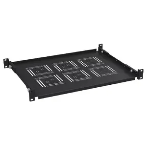 Rack Mounting Bracket SOLARIX UP-13-B 19" 1U 350mm for Front and Rear Rails