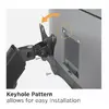 Dual Monitor Wall-Mounted Bracket Equip 17"-32" Photo 9