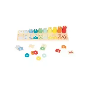 Игрушка для развития моторики Spielba Holzspielwaren 510327 Многоцветная 1 год