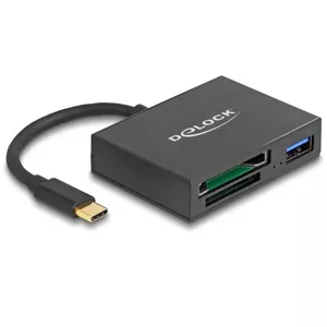 DeLOCK USB-C Card Reader for XQD and SD memory cards USB 5 Gbps