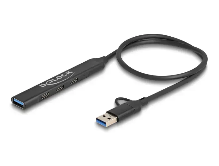 DeLOCK 4 Port Slim USB Hub Photo 2