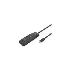 USB Хаб ACT AC6420 Type-C 5000 Mbit/s Черный