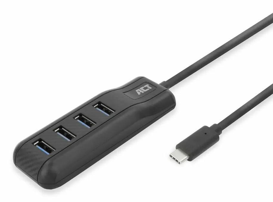 ACT AC6420 USB-C Hub with 4 Ports Photo 2