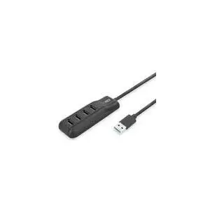 USB хаб ACT AC6320 3.2 Gen 1 Type-A 5000 Mbit/s Черный
