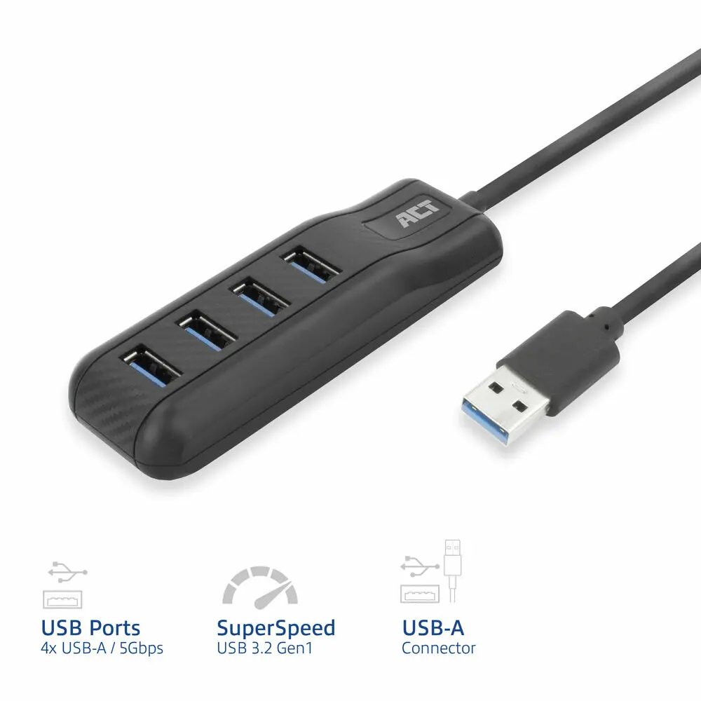 ACT AC6320 USB 3.2 Gen 1 Type-A centrmezgls Photo 4