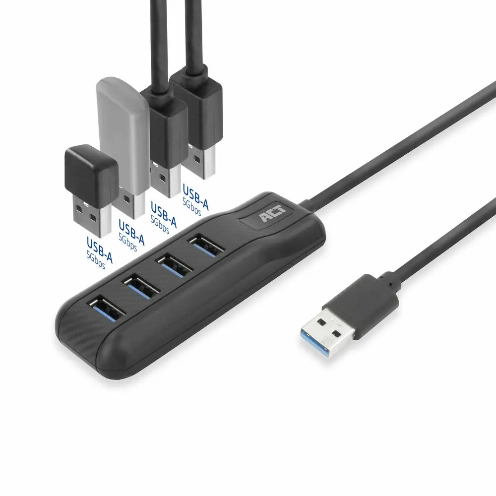 ACT AC6320 USB 3.2 Gen 1 Type-A centrmezgls Photo 5
