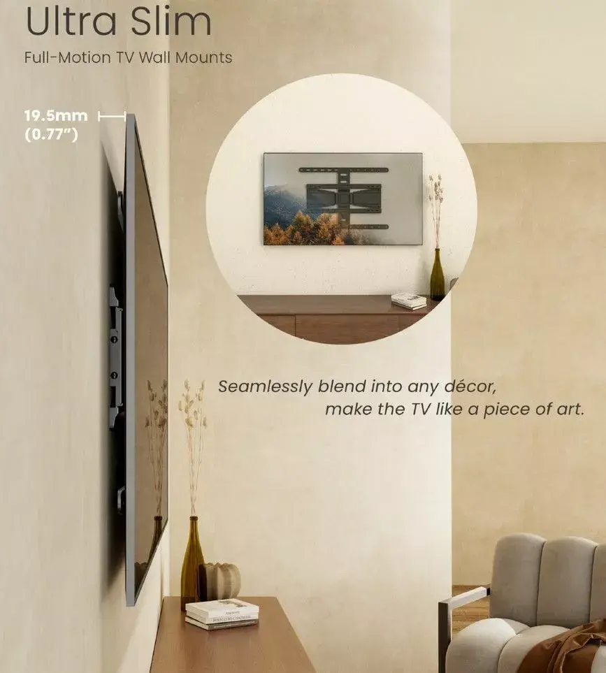 TV sienas stiprinājums Equip 43"-90" Photo 6