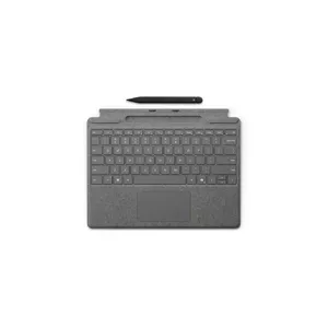 Microsoft Surface Pro Keyboard with Slim Pen QWERTY English Platinum